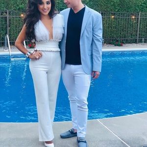 White jumpsuit